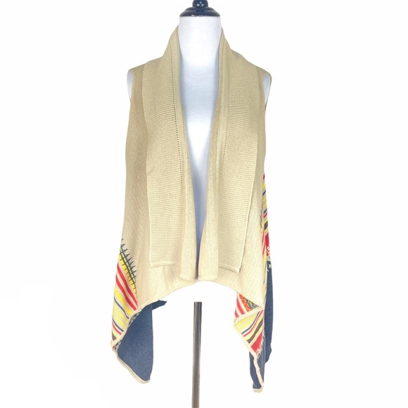 Manos Del Uruguay Aztec Sweater Vest in small - Picture 2 of 8